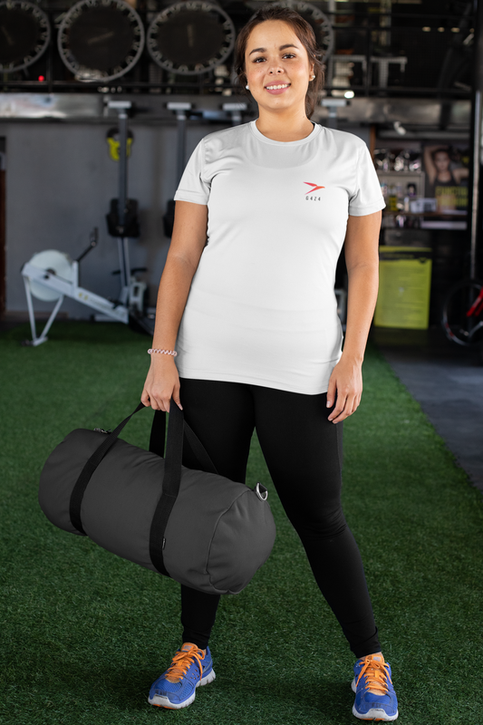 White Dri-Fit Lightweight Training Tee